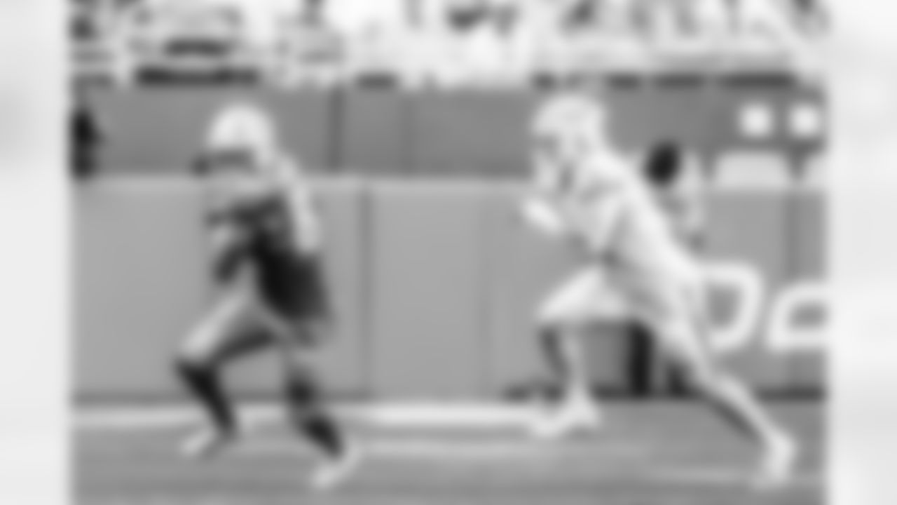 Take a look back at the Chargers Week 6 matchup with the Dolphins in monochrome!