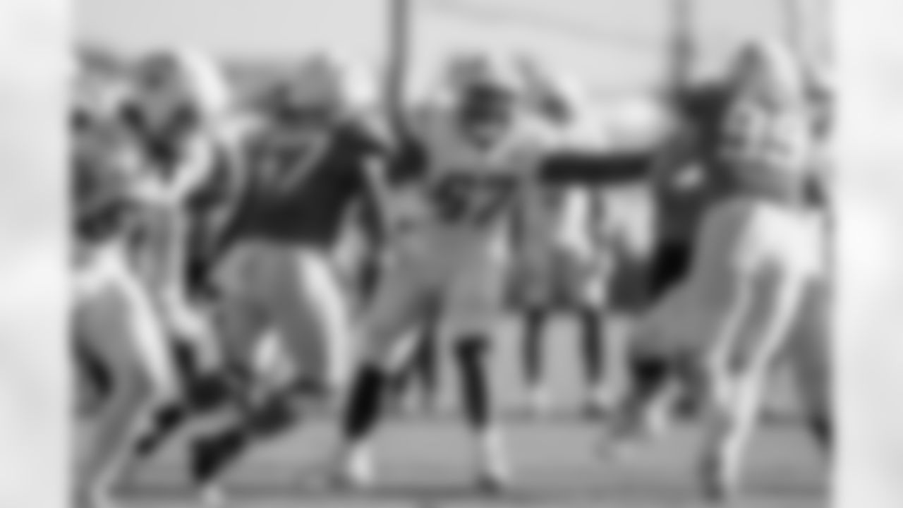 The Los Angeles Chargers practice at Training Camp on Friday, August 2, 2024 at The Bolt in El Segundo, CA.