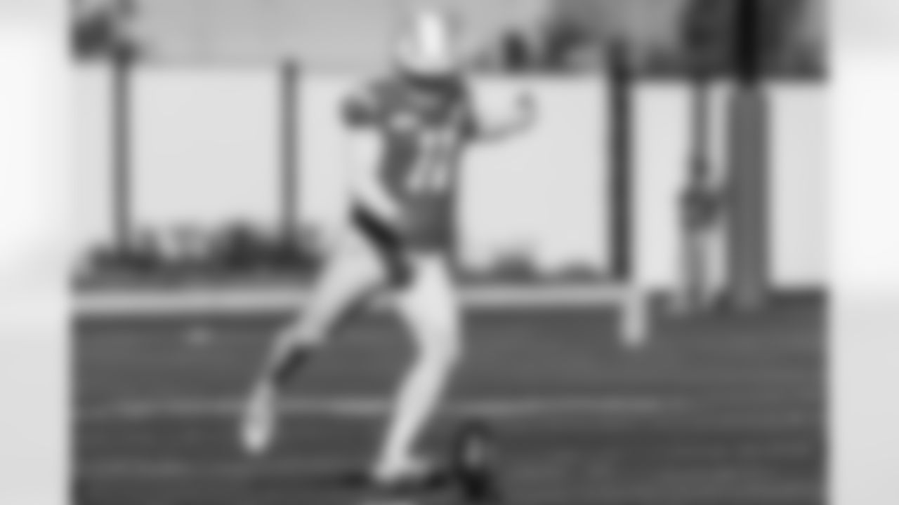 The Los Angeles Chargers practice on Thursday, December 4, 2025 at The Bolt in El Segundo, CA.