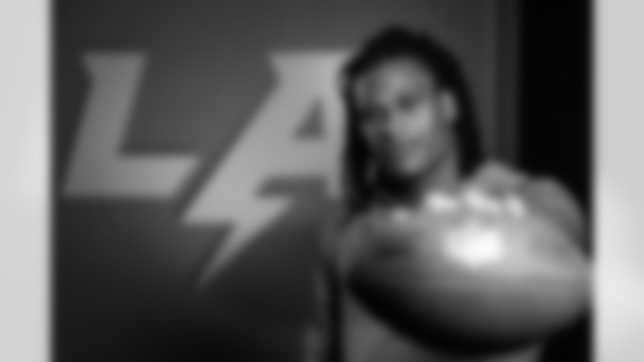 The Los Angeles Chargers rookie class is photographed on Thursday, May 9, 2024 at Hoag Performance Center in Costa Mesa, CA.