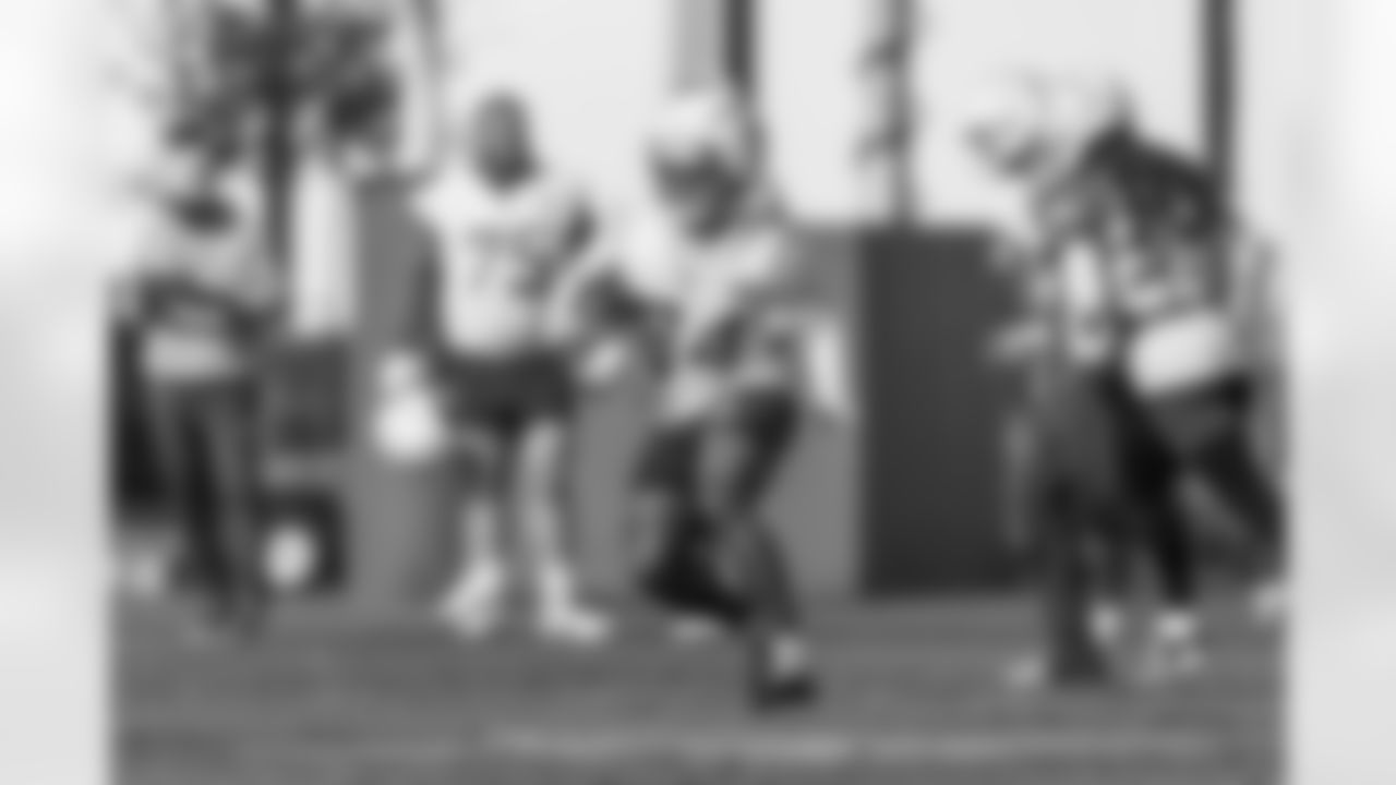 The Los Angeles Chargers practice on Thursday, December 18, 2025 at The Bolt in El Segundo, CA.