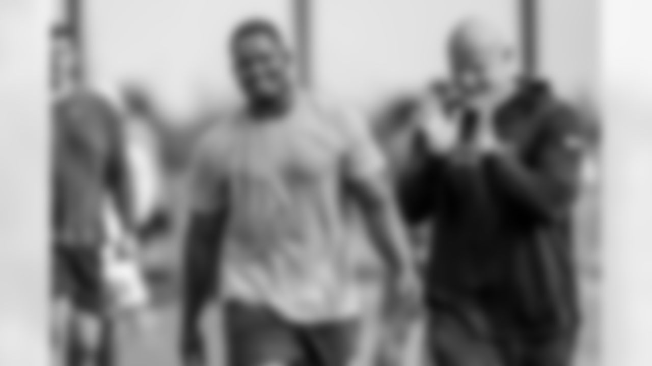 Los Angeles Chargers players participate in Phase 1 of the offseason program on Monday, April 28, 2025 at The Bolt in El Segundo, CA.