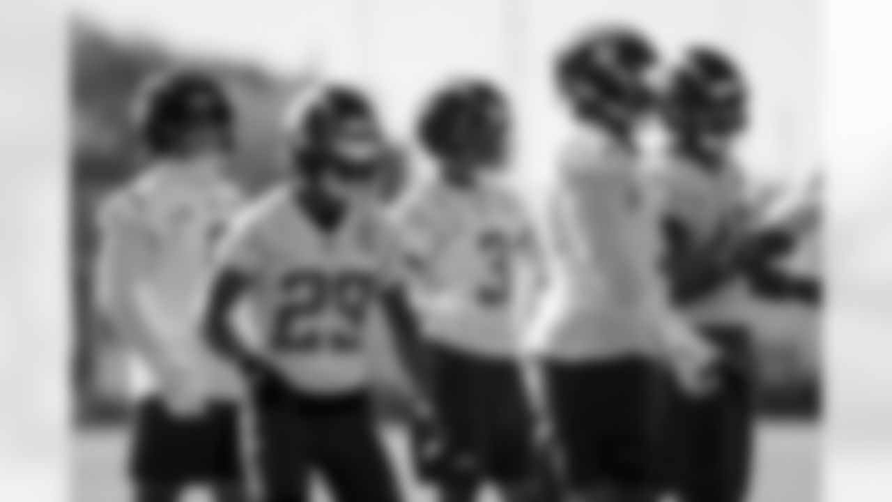 The Los Angeles Chargers practice on Friday, November 28, 2025 at The Bolt in El Segundo, CA.