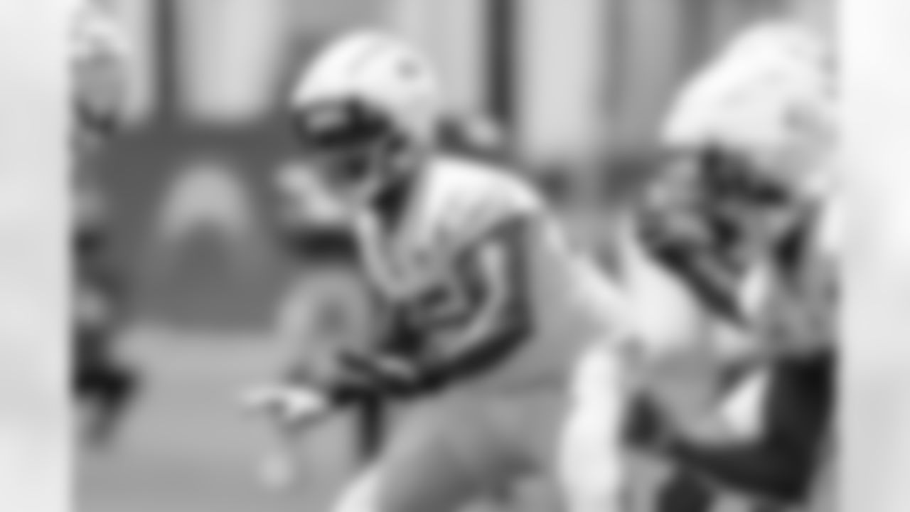 The Los Angeles Chargers hold Mandatory Mini-Camp on Thursday, June 12, 2025 at The Bolt in El Segundo, CA.