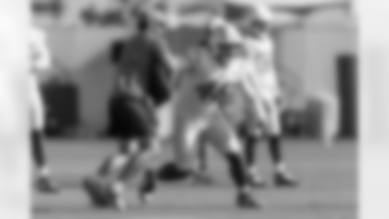 The Los Angeles Chargers practice at Training Camp on Saturday, July 27, 2024 at The Bolt in El Segundo, CA.