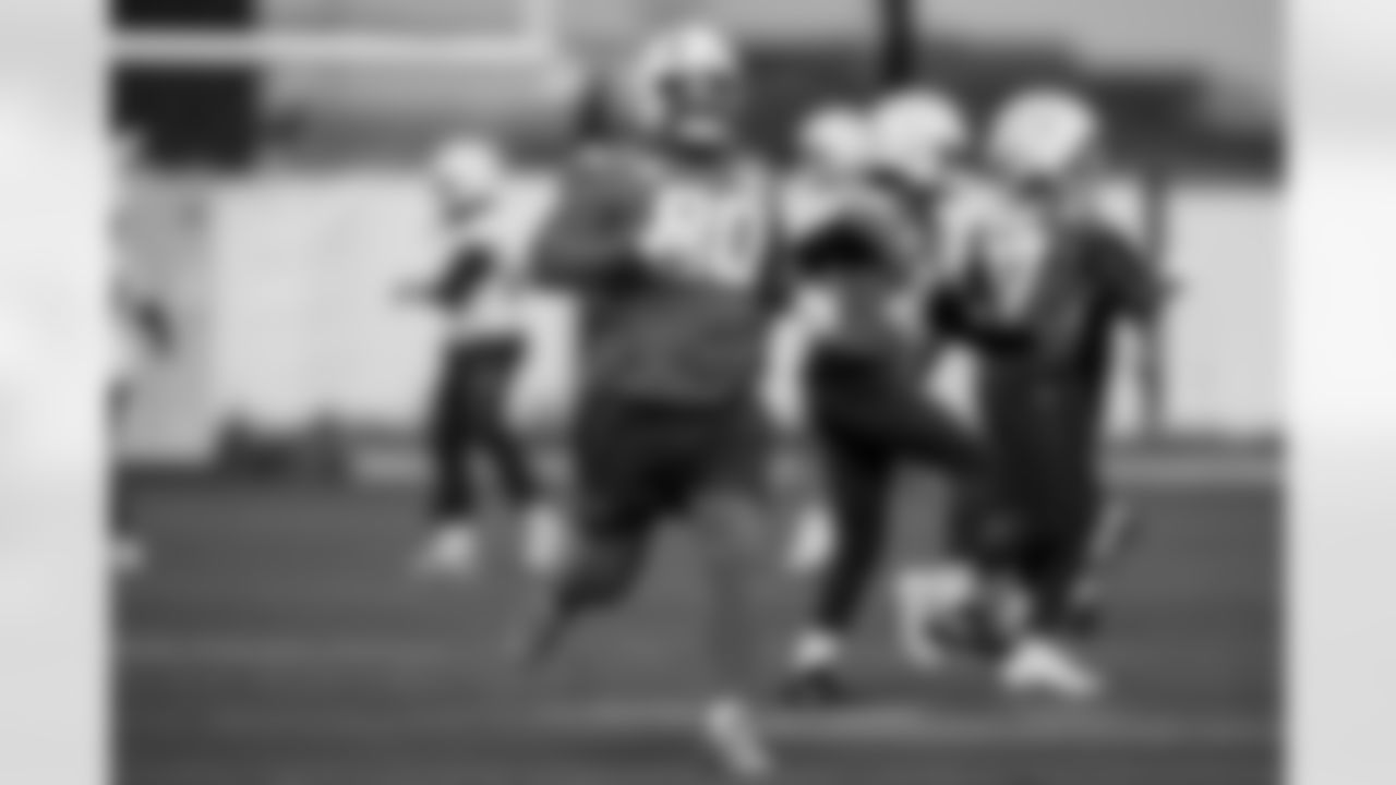 The Los Angeles Chargers practice on Friday, January 2, 2026 at The Bolt in El Segundo, CA.