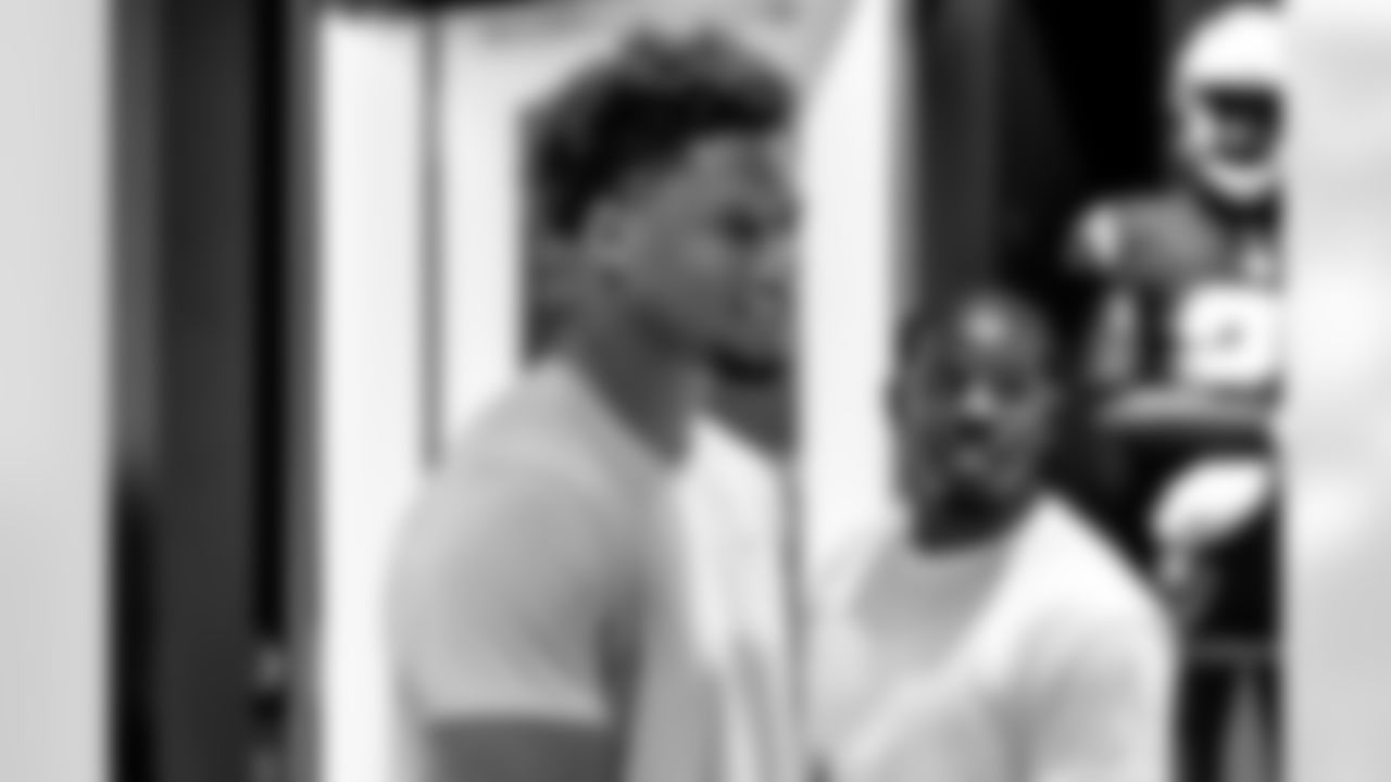 The Los Angeles Chargers rookie class is fitted for equipment on Thursday, May 8, 2025 at The Bolt in El Segundo, CA.