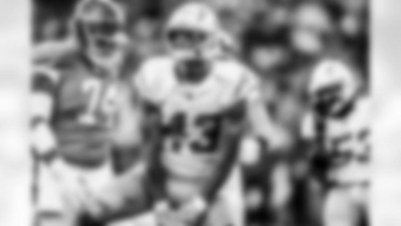 Take a look back at the Chargers Week 18 matchup with the Broncos in monochrome.