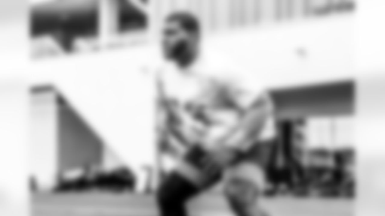 Los Angeles Chargers players participate in Phase 2 of the offseason program on Monday, May 5, 2025 at The Bolt in El Segundo, CA.