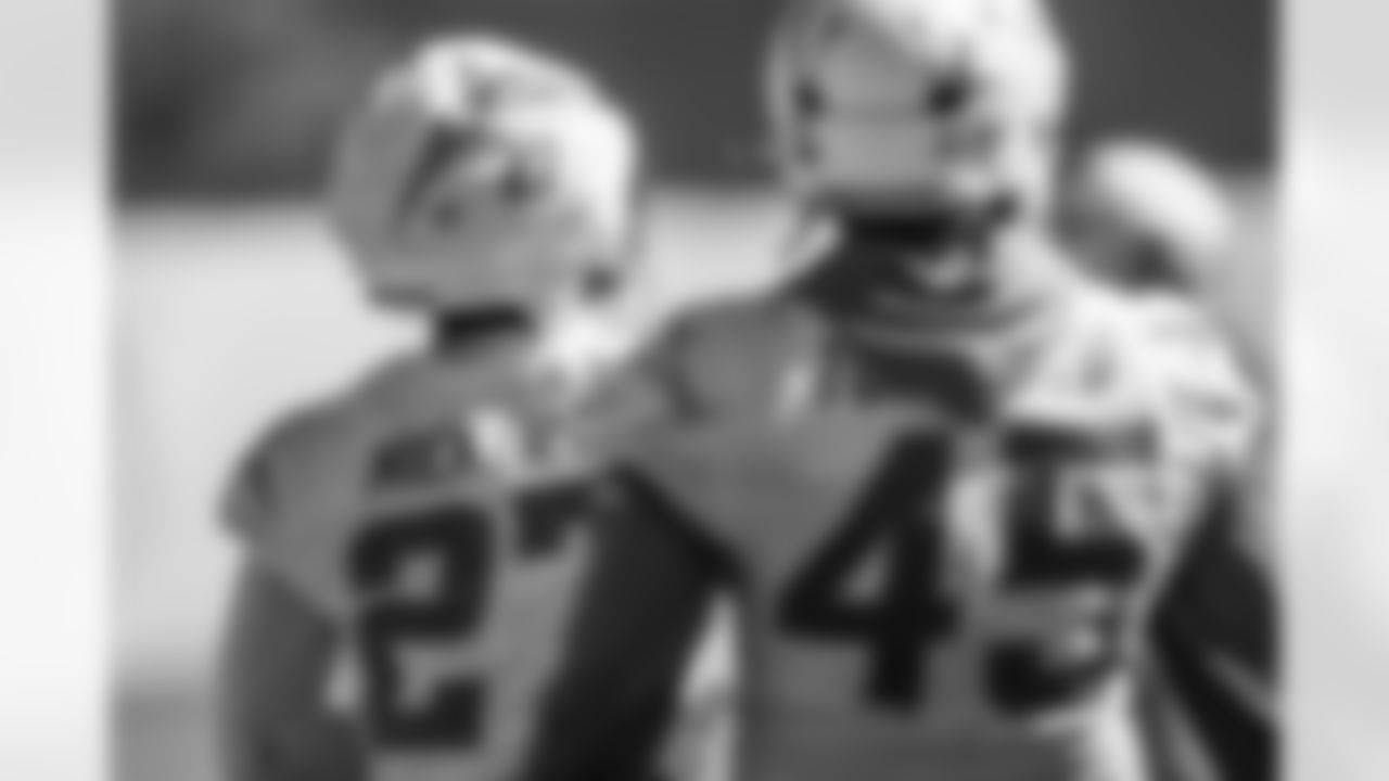The Los Angeles Chargers practice on Friday, October 17, 2025 at The Bolt in El Segundo, CA.