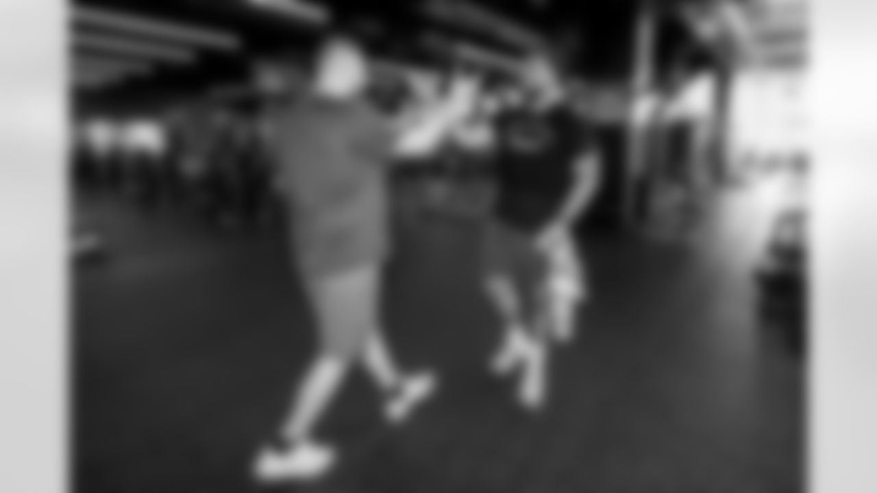 The Los Angeles Chargers sign Tyler Biadasz on Friday, March 6, 2026 at The Bolt in El Segundo, CA.