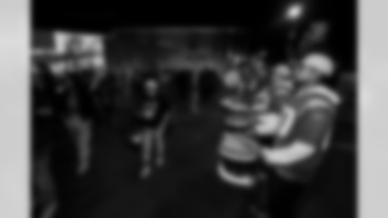 Fans gather at The Bolt for the Fan Rally + Drone Show on Friday January 9th, 2025