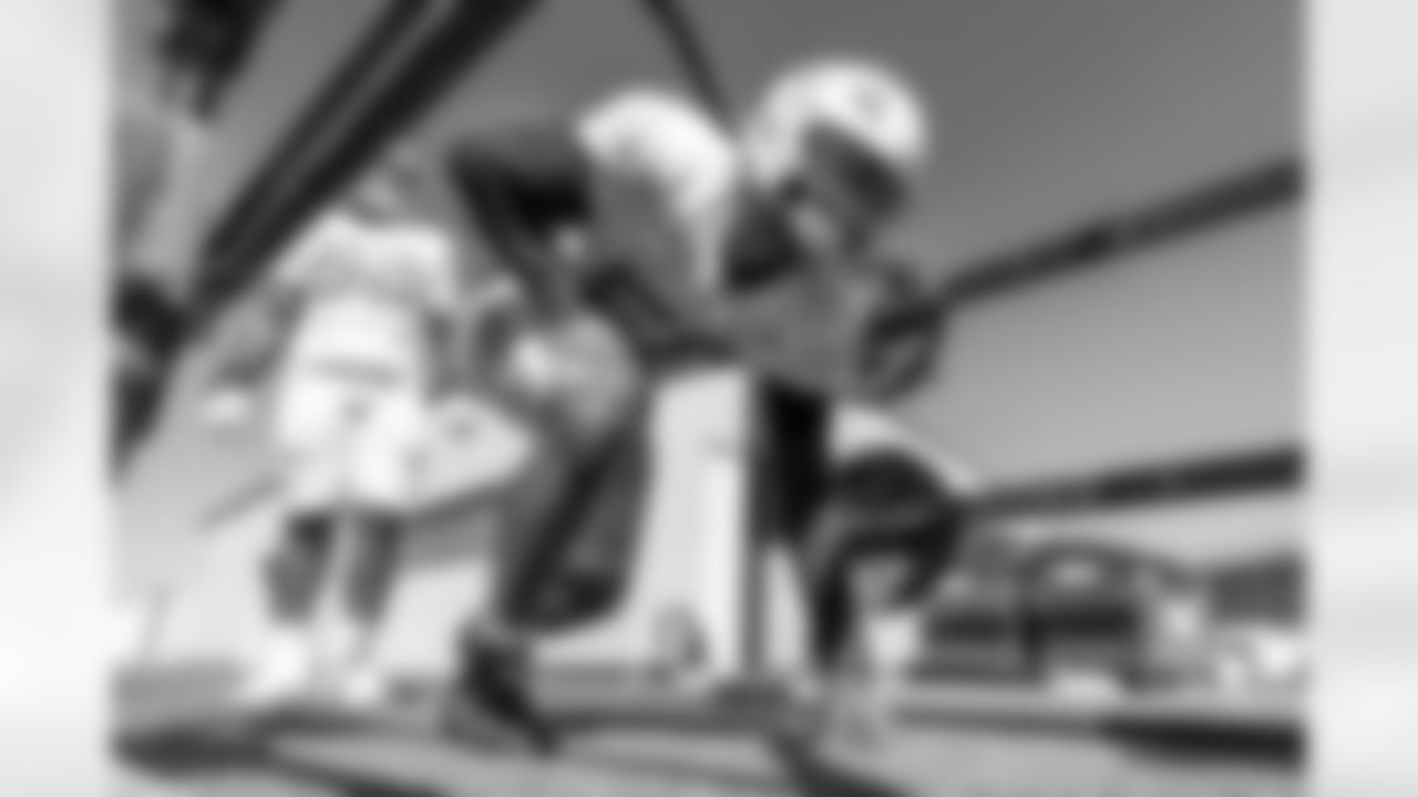 The Los Angeles Chargers practice on Wednesday, October 8, 2025 at The Bolt in El Segundo, CA.