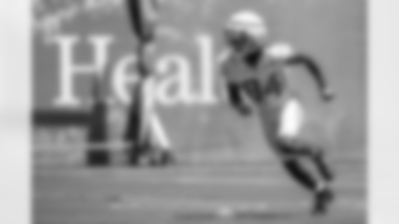 The Los Angeles Chargers hold Rookie Mini-Camp on Saturday, May 10, 2025 at The Bolt in El Segundo, CA.