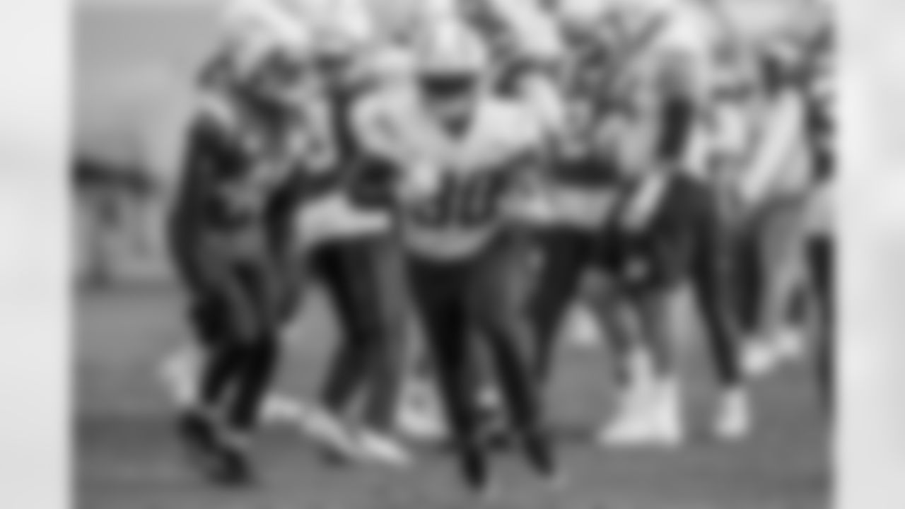 The Los Angeles Chargers practice on Thursday, November 13, 2025 at The Bolt in El Segundo, CA.