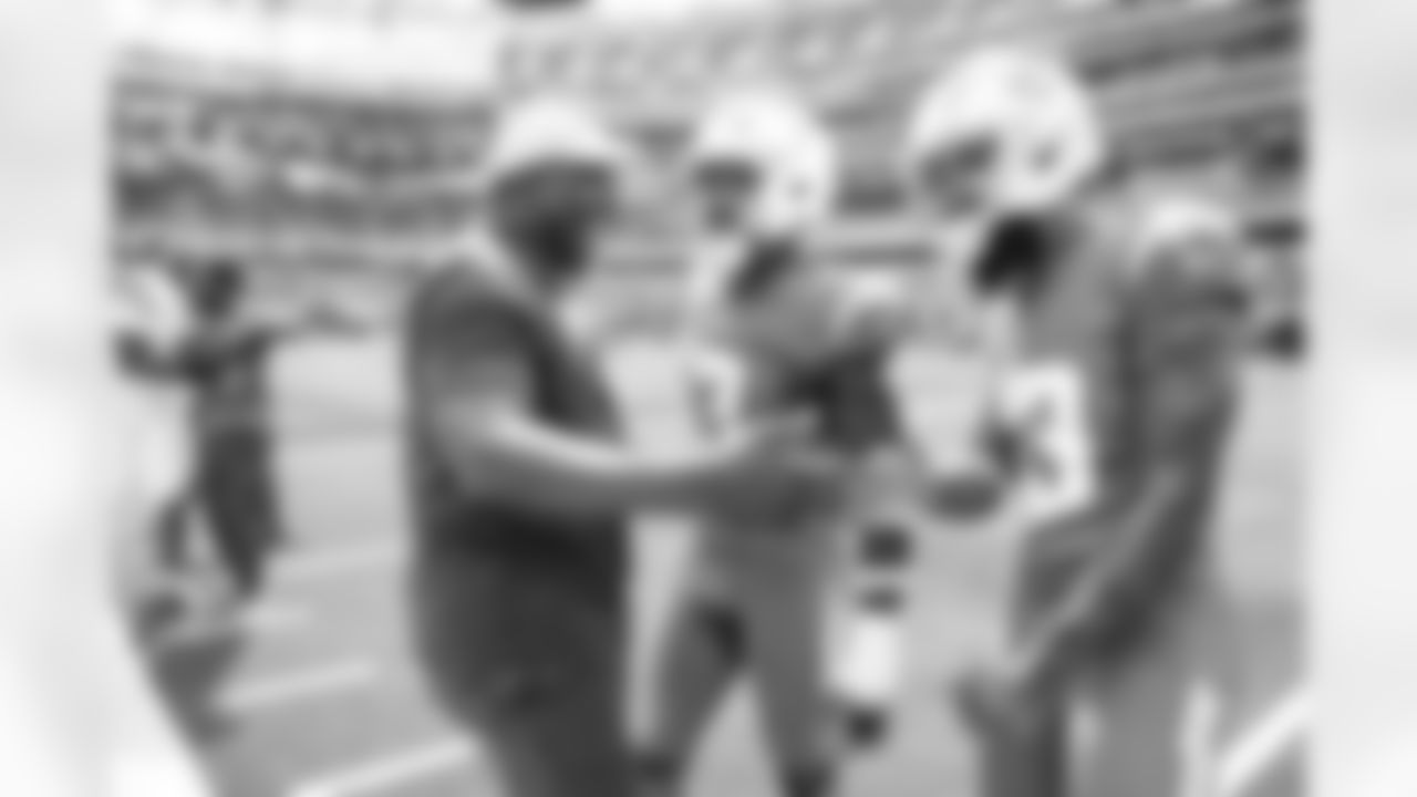 Chargers Legend Antonio Gates, S Derwin James Jr. (3) and WR Keenan Allen (13)
