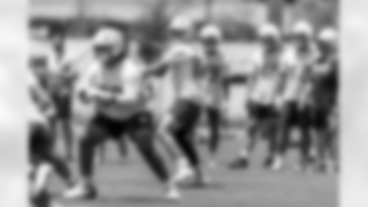 Los Angeles Chargers players participate in Phase 3 of the offseason program on Tuesday, May 27, 2025 at The Bolt in El Segundo, CA.