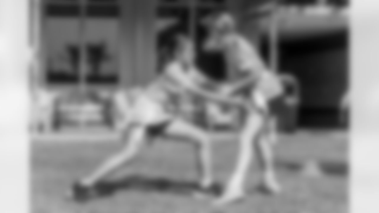 The Los Angeles Chargers host a girls flag football camp on Tuesday, December 02, 2025 at St. Joseph High School in Lakewood, CA.