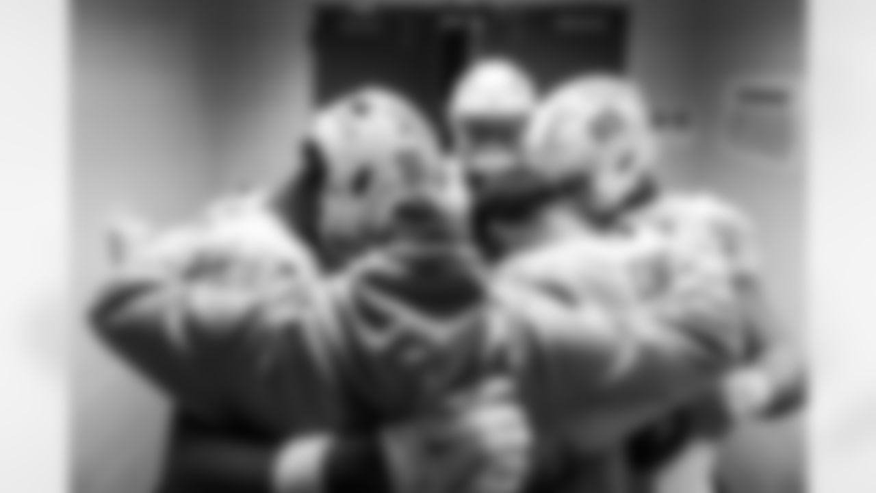 TE Oronde Gadsden (86), DL Scott Matlock (44), TE Will Dissly (89) and TE Tyler Conklin (83)