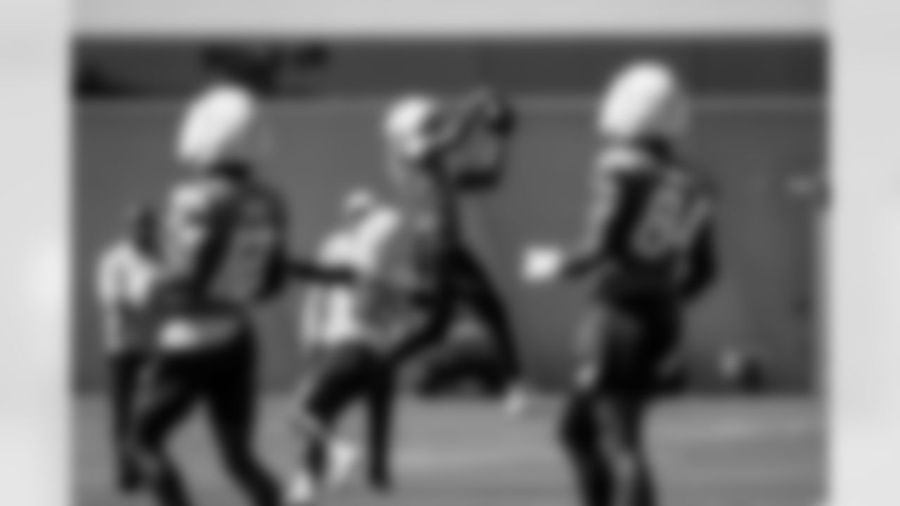 The Los Angeles Chargers practice on Wednesday, October 2, 2024 at The Bolt in El Segundo, CA.