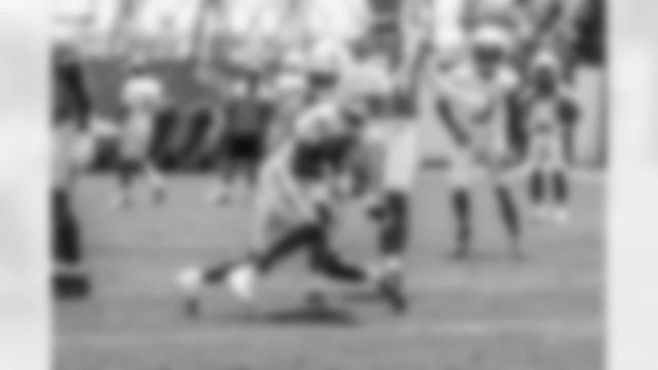 The Los Angeles Chargers hold Mandatory Mini-Camp on Tuesday, June 10, 2025 at The Bolt in El Segundo, CA.