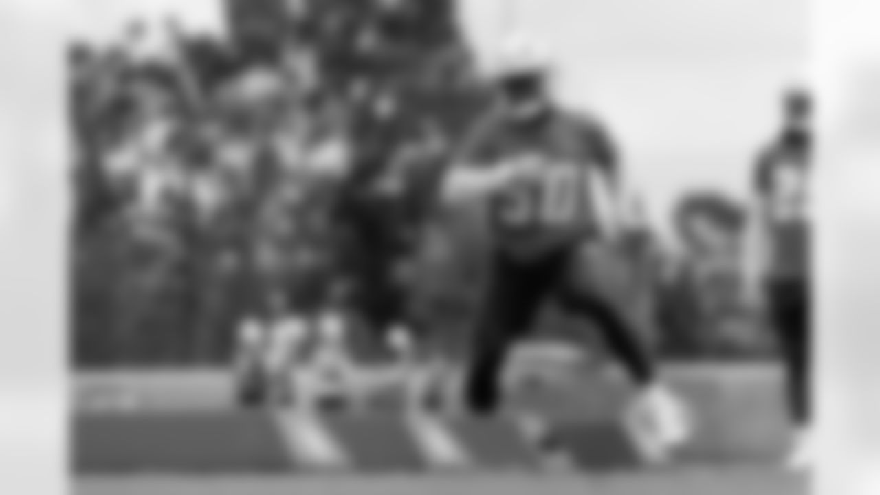 The Los Angeles Chargers hold OTA's on Monday, May 20, 2024 at Hoag Performance Center in Costa Mesa, CA.