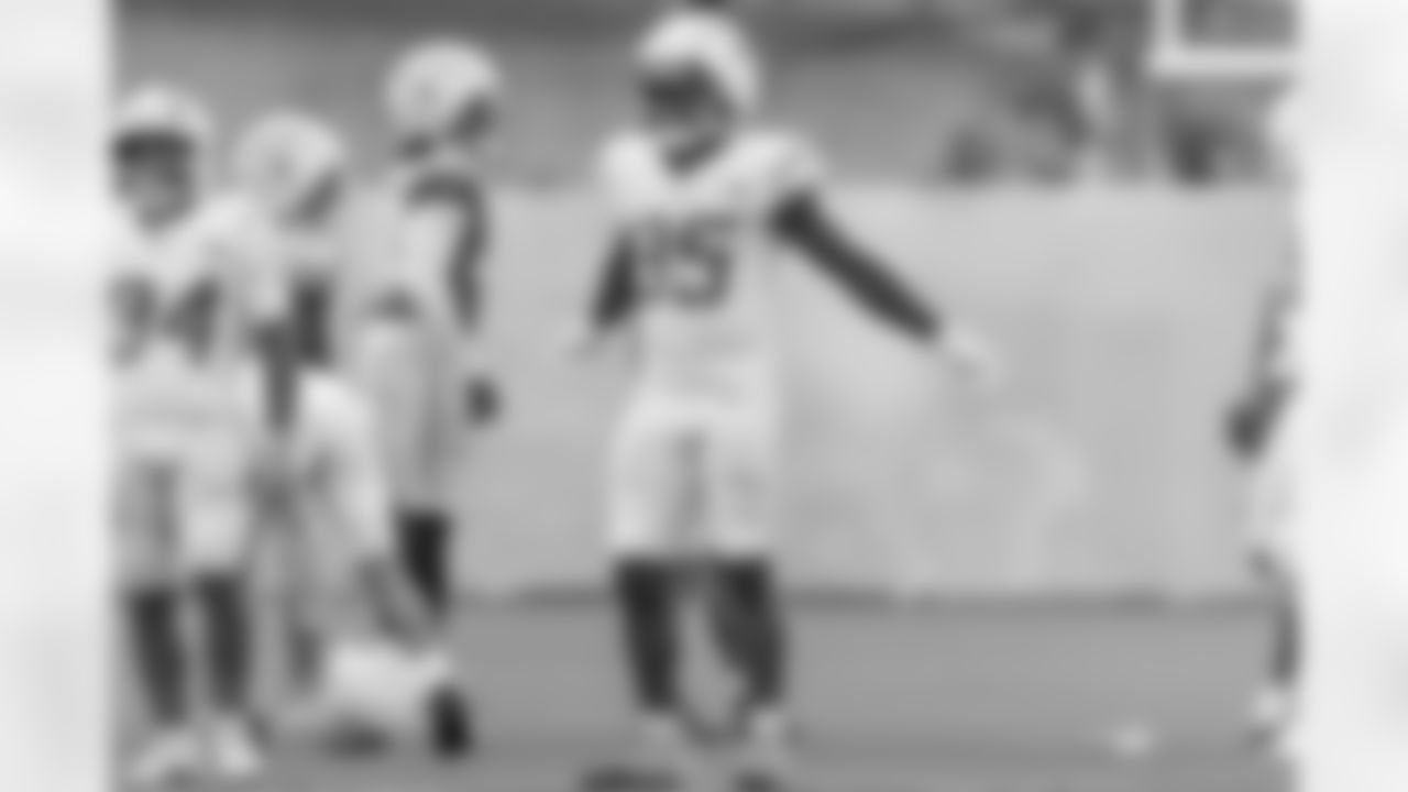 The Los Angeles Chargers practice at Training Camp on Monday, July 28, 2025 at The Bolt in El Segundo, CA.