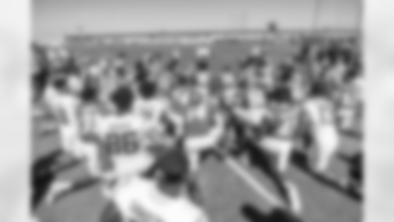 The Los Angeles Chargers hold Rookie Mini-Camp on Saturday, May 10, 2025 at The Bolt in El Segundo, CA.