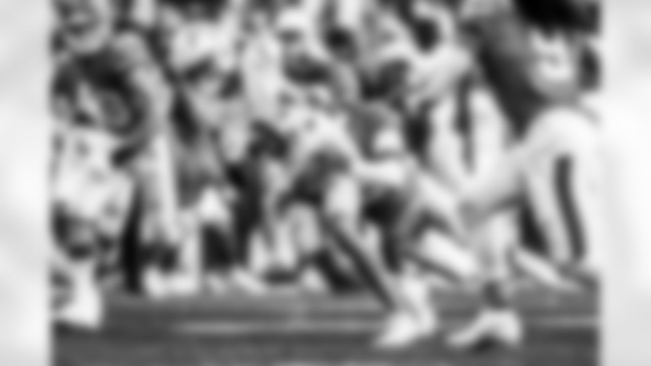 Take a look back at the Chargers Week 18 matchup with the Broncos in monochrome.