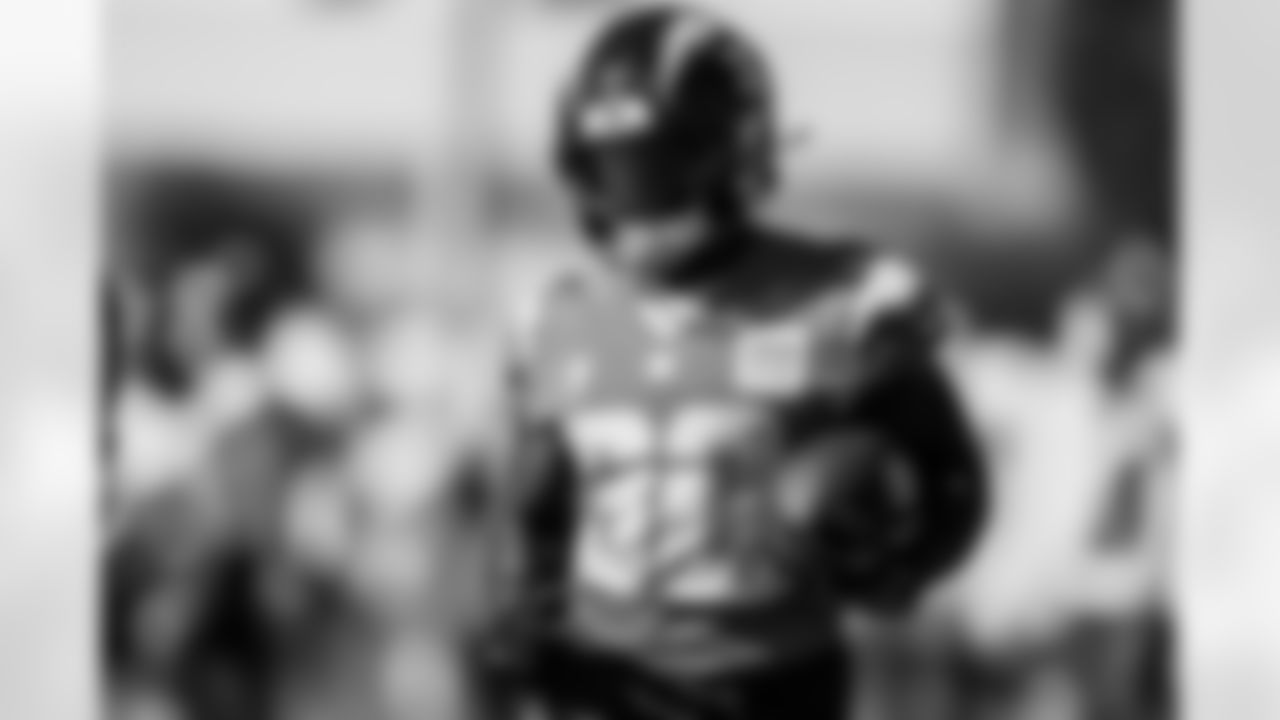 The Los Angeles Chargers practice on Friday, November 28, 2025 at The Bolt in El Segundo, CA.