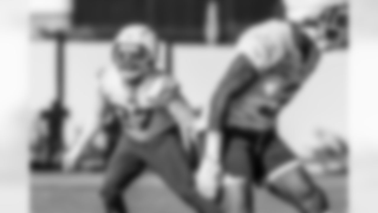 The Los Angeles Chargers practice on Thursday, November 6, 2025 at The Bolt in El Segundo, CA.