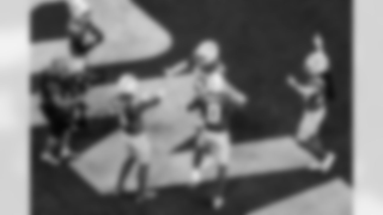 S Derwin James Jr. (3), LB Daiyan Henley (0), S RJ Mickens (27) and CB Donte Jackson (26)