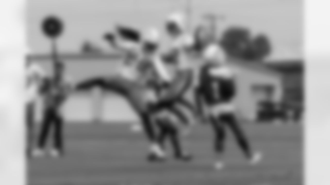 The Los Angeles Chargers practice on Thursday, August 28, 2025 at The Bolt in El Segundo, CA.