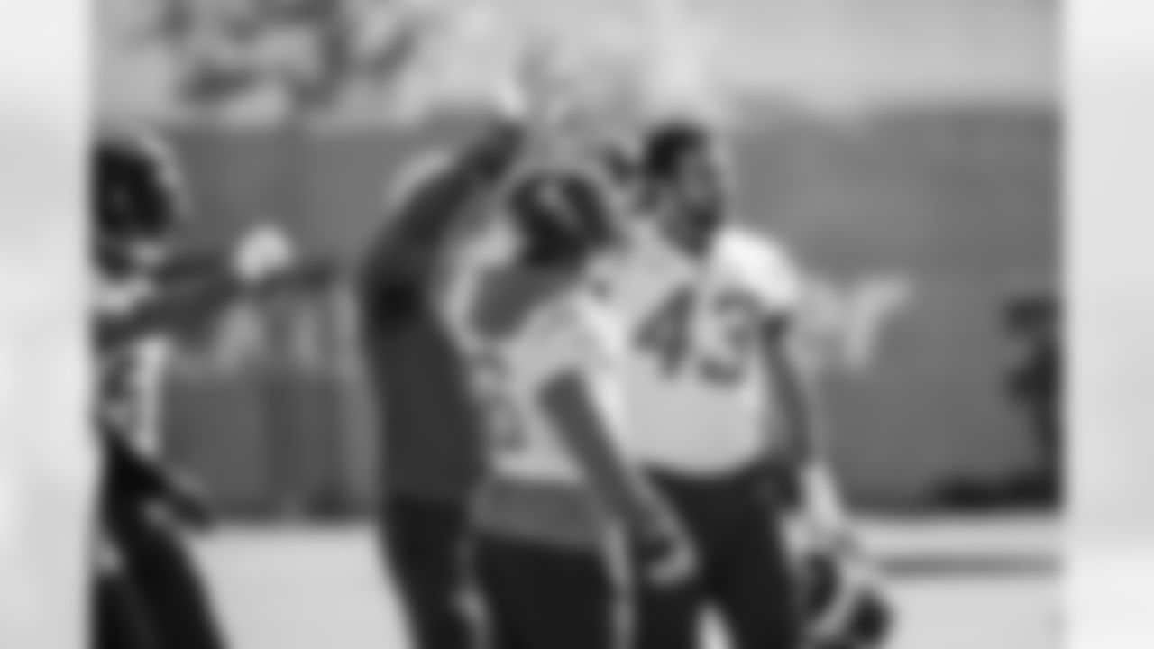 The Los Angeles Chargers practice on Friday, November 28, 2025 at The Bolt in El Segundo, CA.