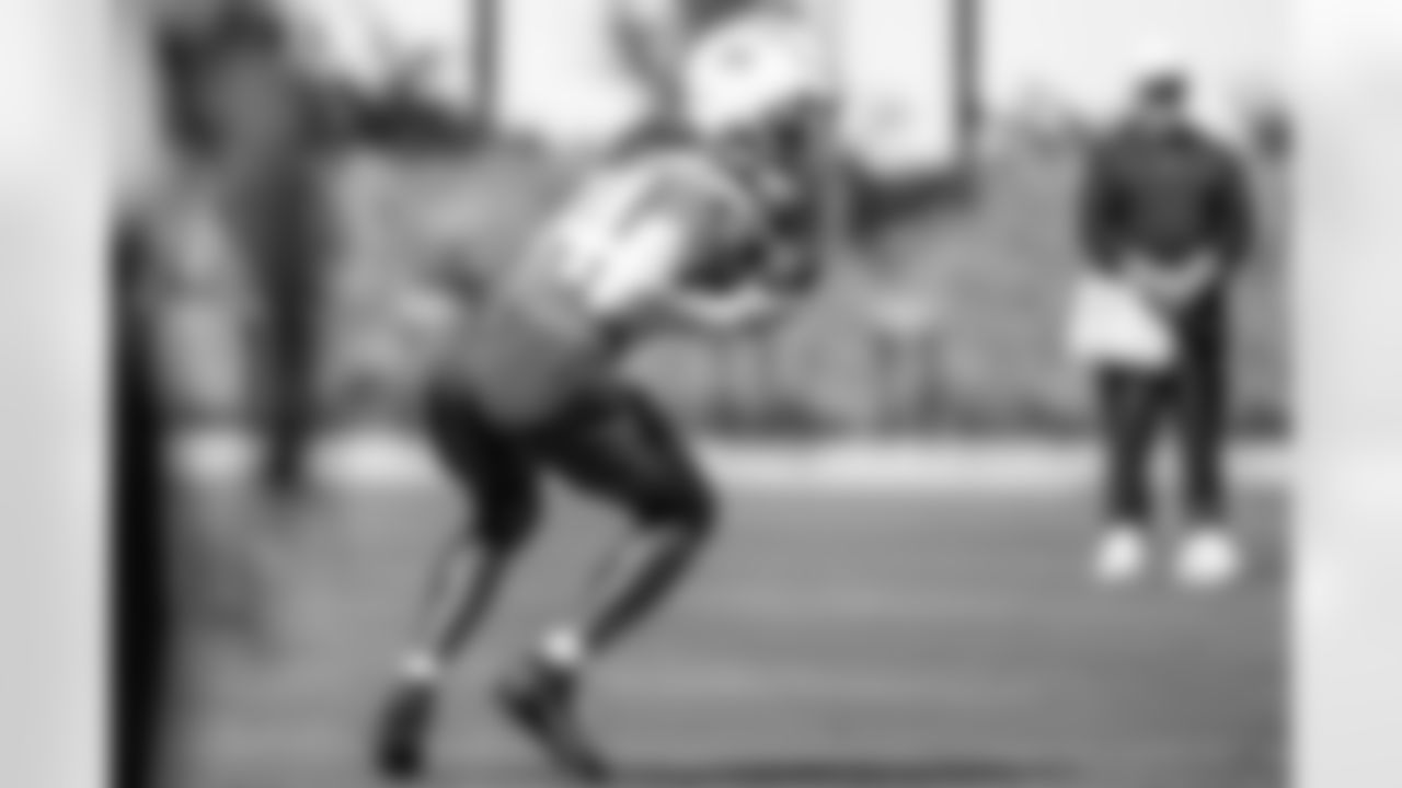 The Los Angeles Chargers practice on Thursday, October 9, 2025 at The Bolt in El Segundo, CA.