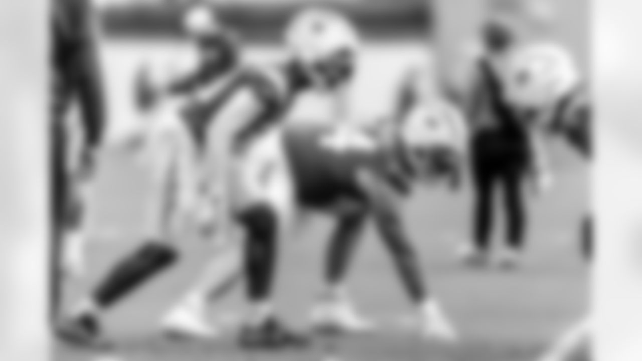 Los Angeles Chargers players participate in Phase 3 of the offseason program on Tuesday, June 3, 2025 at The Bolt in El Segundo, CA.