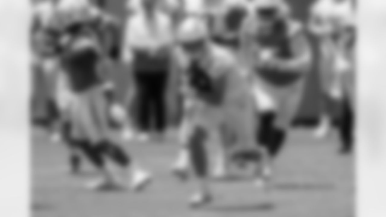 The Los Angeles Chargers hold OTA's on Wednesday, June 5, 2024 at Hoag Performance Center in Costa Mesa, CA.