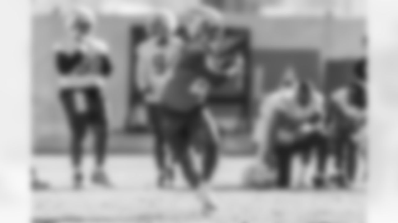 The Los Angeles Chargers practice on Thursday, December 4, 2025 at The Bolt in El Segundo, CA.