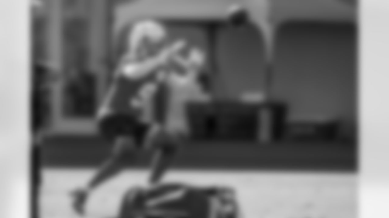 The Los Angeles Chargers practice on Thursday, December 4, 2025 at The Bolt in El Segundo, CA.