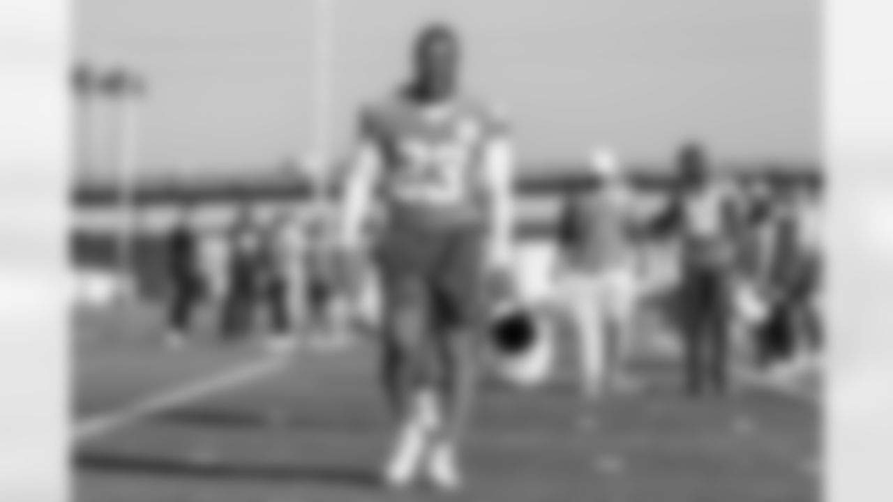 The Los Angeles Chargers practice on Thursday, January 2, 2025 at The Bolt in El Segundo, CA.