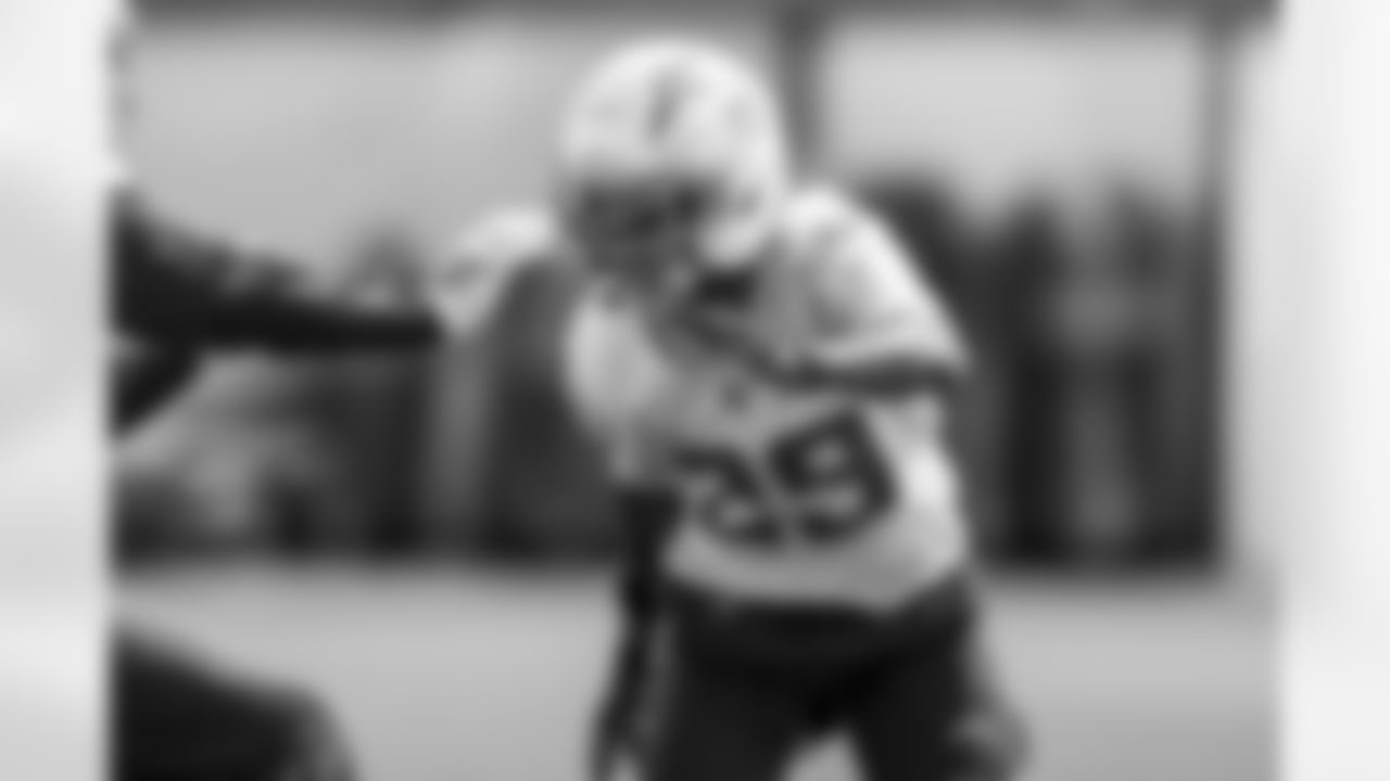 The Los Angeles Chargers practice on Friday, October 3, 2025 at The Bolt in El Segundo, CA.