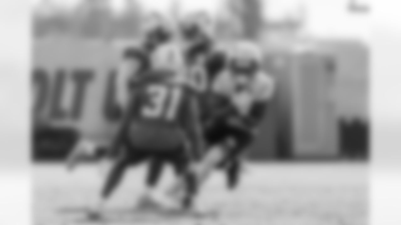 The Los Angeles Chargers practice on Thursday, November 13, 2025 at The Bolt in El Segundo, CA.