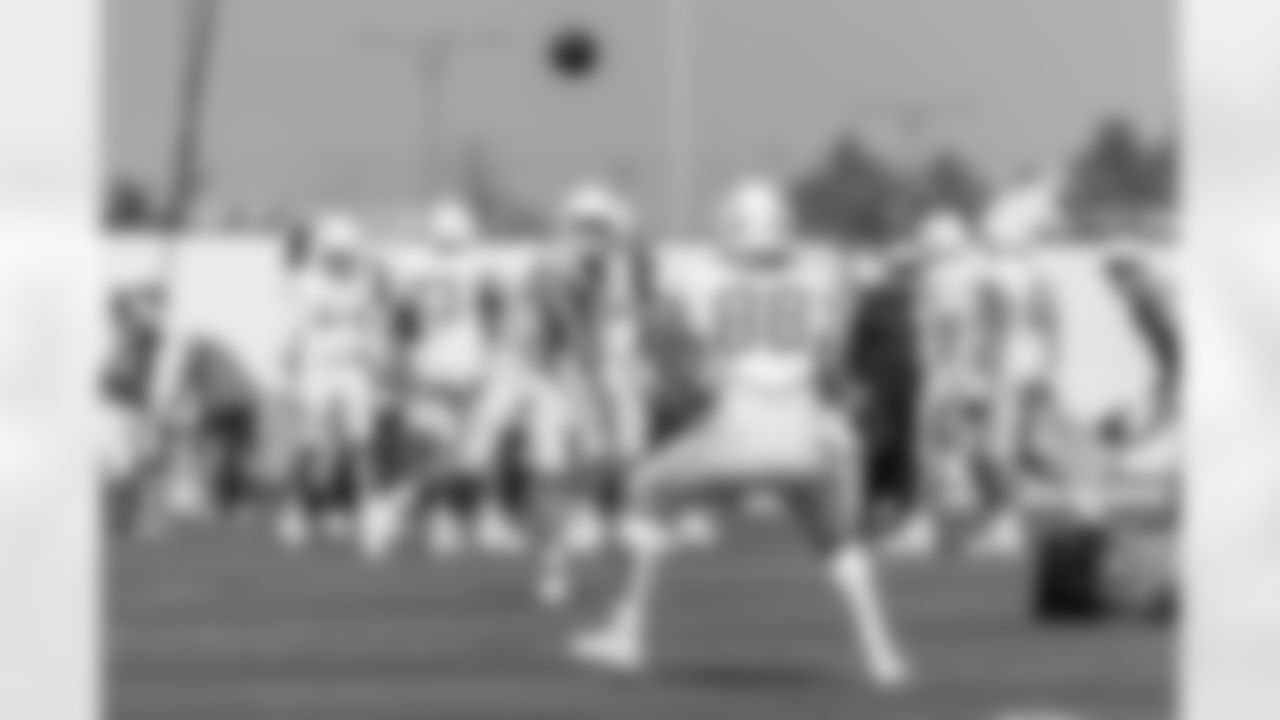 The Los Angeles Chargers practice on Wednesday, October 9, 2024 at The Bolt in El Segundo, CA.