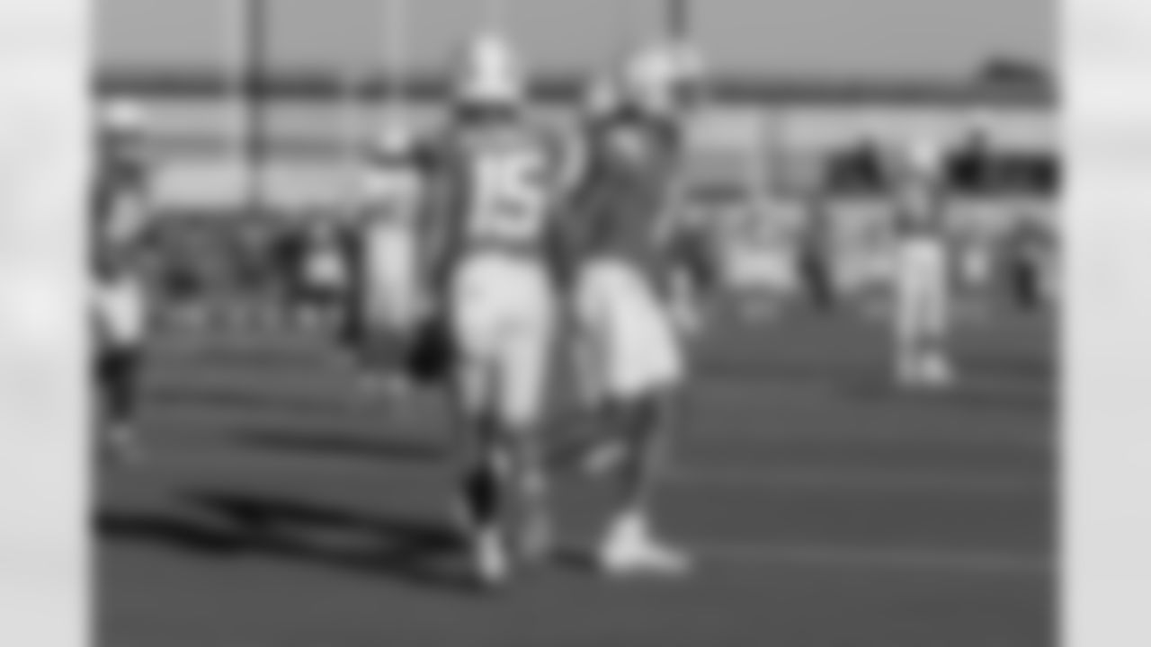 The Los Angeles Chargers practice at Training Camp on Saturday, July 27, 2024 at The Bolt in El Segundo, CA.