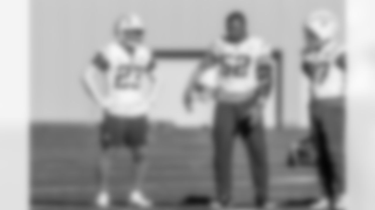 The Los Angeles Chargers practice on Thursday, December 4, 2025 at The Bolt in El Segundo, CA.