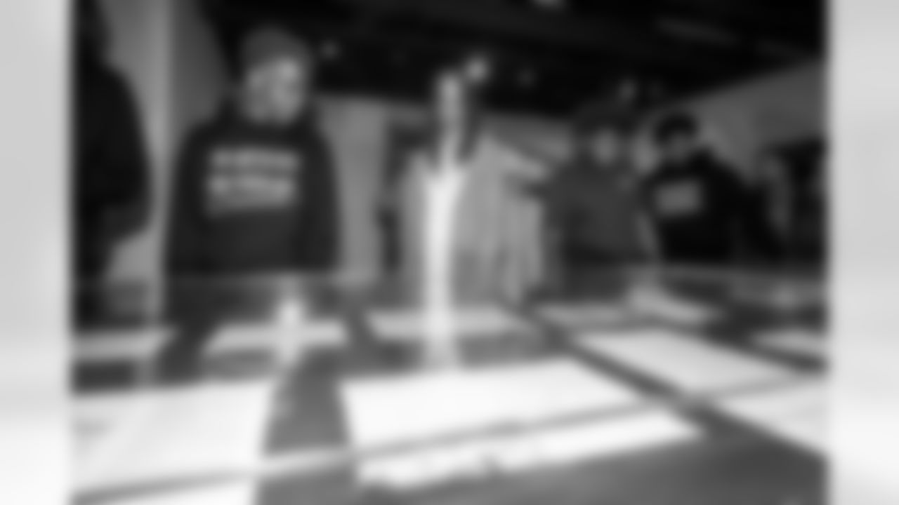 The Los Angeles Chargers hosts a Bolt Academy event on Tuesday, February 10, 2026 at the California African American Museum in Los Angeles, CA.