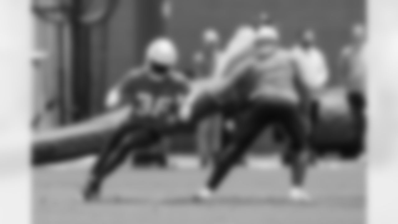 The Los Angeles Chargers hold OTA's on Monday, May 20, 2024 at Hoag Performance Center in Costa Mesa, CA.