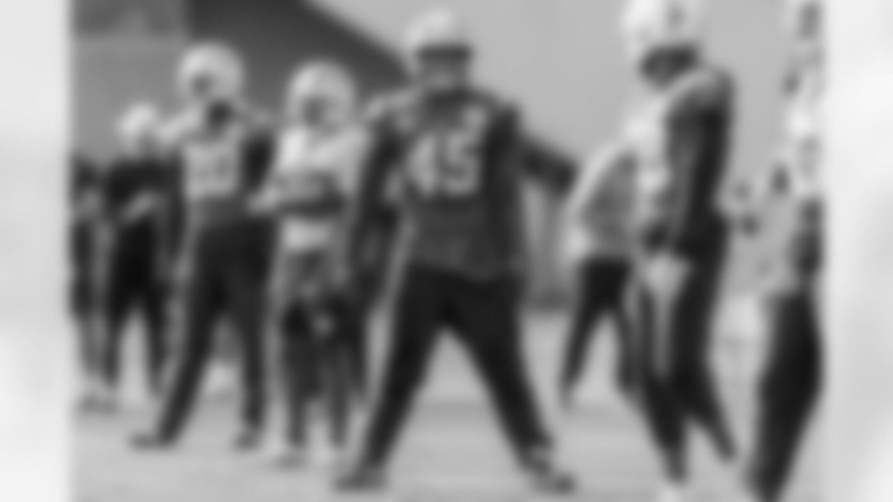 The Los Angeles Chargers practice on Thursday, November 13, 2025 at The Bolt in El Segundo, CA.