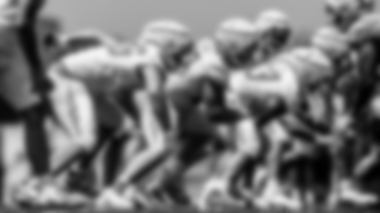 The Los Angeles Chargers hold Rookie Mini-Camp on Saturday, May 11, 2024 at Hoag Performance Center in Costa Mesa, CA.