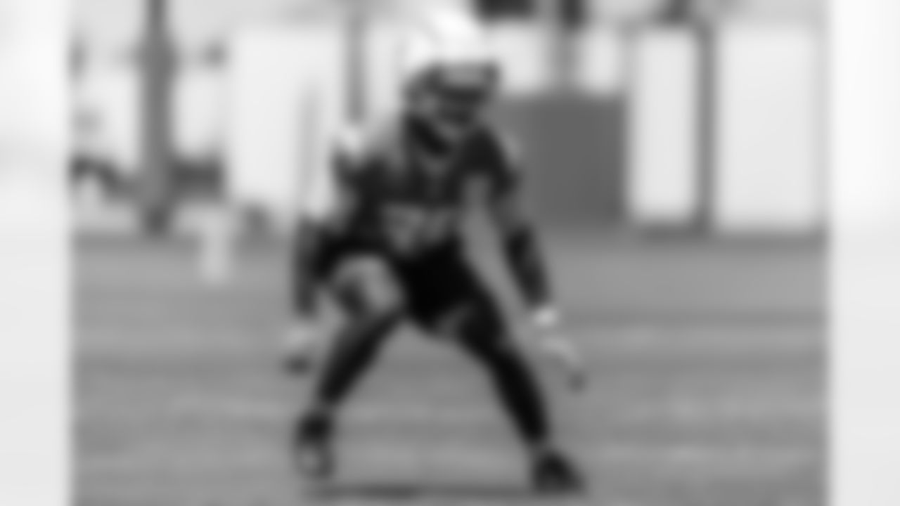 The Los Angeles Chargers practice at Training Camp on Wednesday, August 20, 2025 at The Bolt in El Segundo, CA.